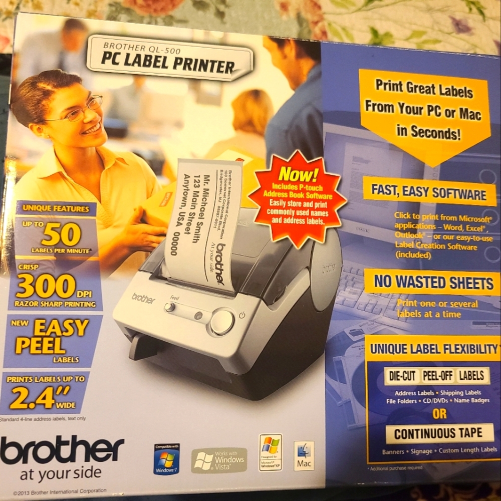 Brother PC Label Printer (new)